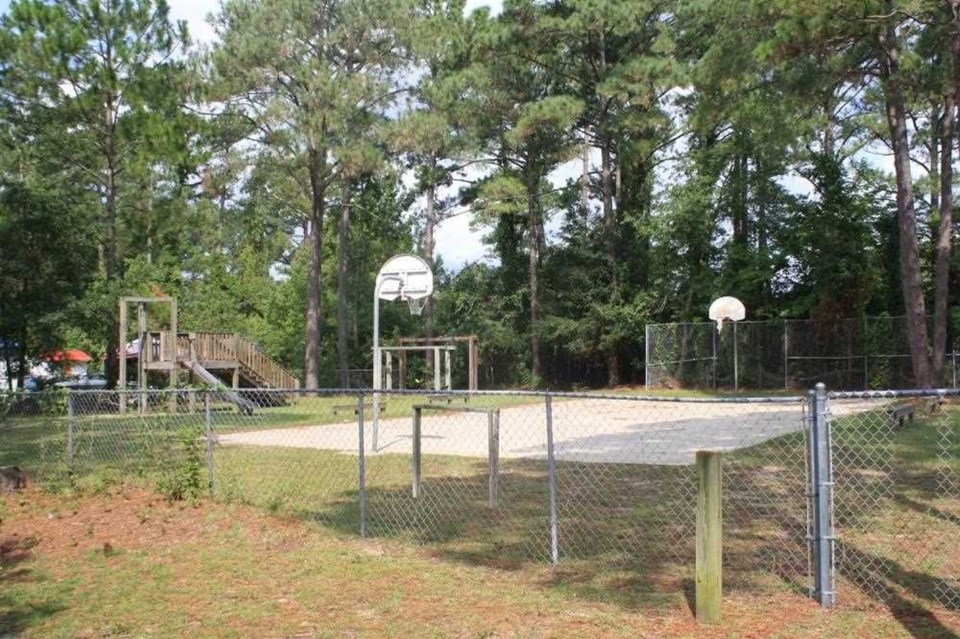 more of playground area